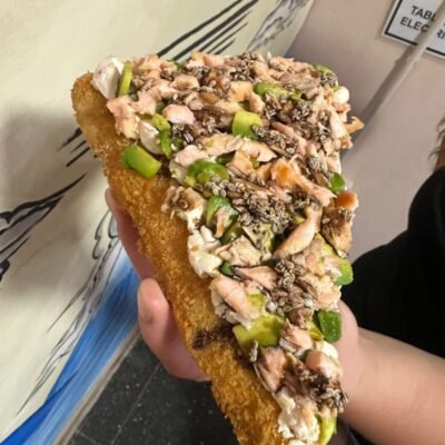 Maiki Pizza Salmón Cocido